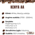 Rūšinės kavos pupelės ,,KENYA AA’'