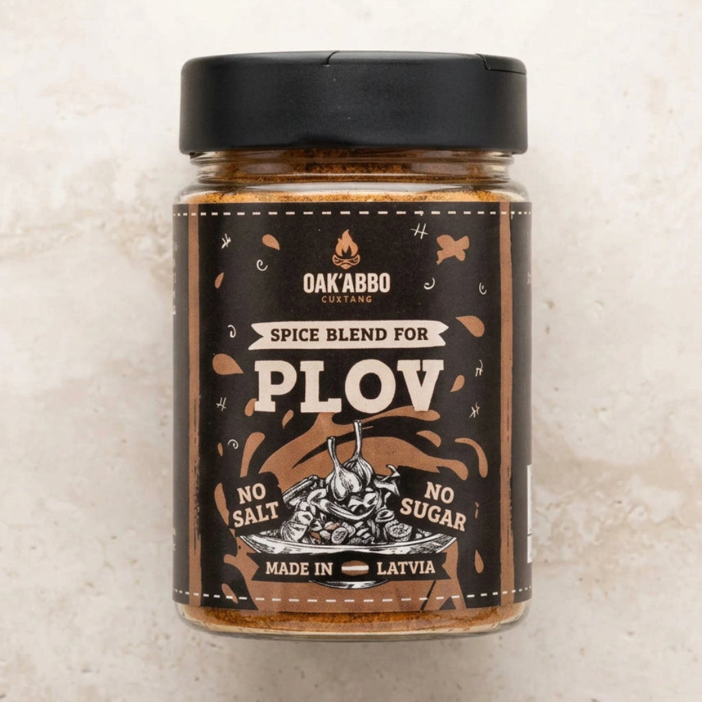 Prieskonių mišinys ,,PLOVUI BE DRUSKOS, BE CUKRAUS’’ 150g.