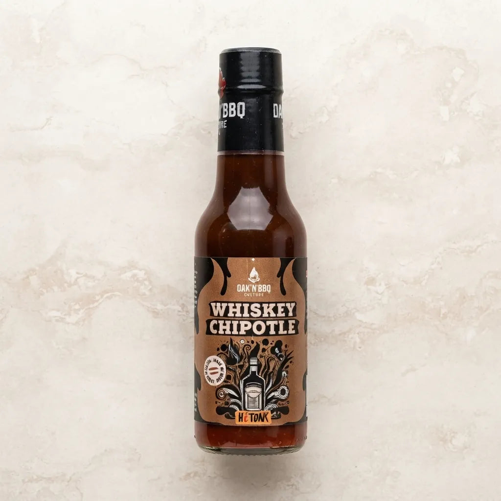 Padažas ,,WHISKEY CHIPOTLE - VISKIO IR ČIPOTLĖS'' 150g.